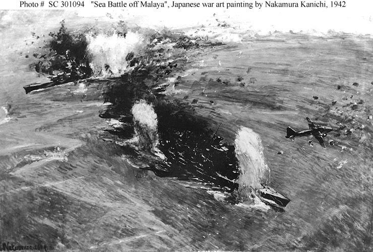 Sinking of Prince of Wales and Repulse British Navy ShipsHMS Prince of Wales 19411941