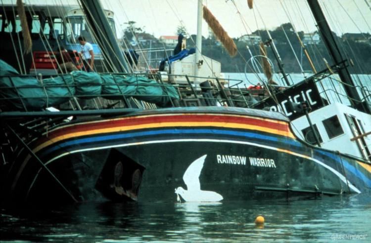 Sinking of the Rainbow Warrior The Bombing of the Rainbow Warrior Greenpeace International