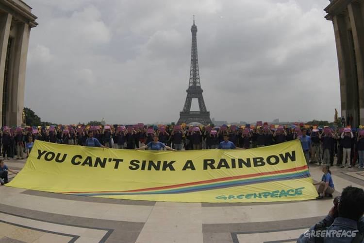 Sinking of the Rainbow Warrior 20th Anniversary of the sinking of the Rainbow Warrior Paris