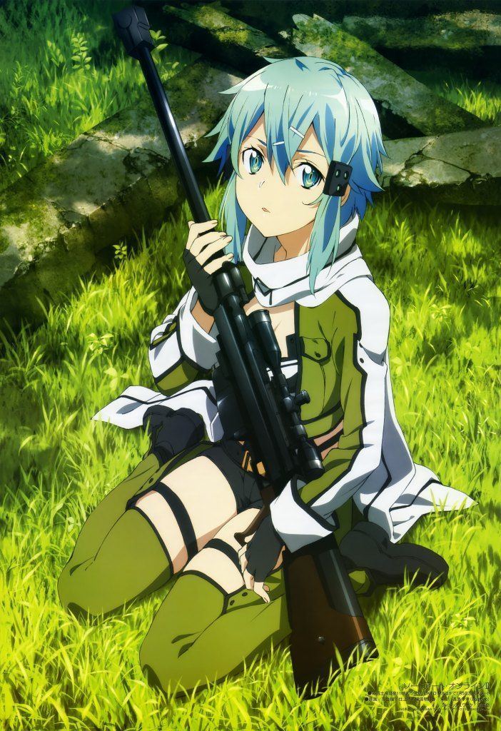Sinon (Sword Art Online) 1000 images about Sword Art Online on Pinterest Logos Lost and Anime