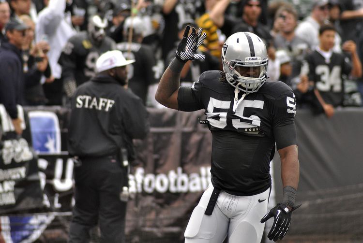 Sio Moore Raiders Sio Moore Brings Passion to Football Life and Overcoming