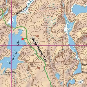 Sioux–Hustler Trail Welcome to McKenzie Maps BWCA Quetico Isle Royale Voyageurs