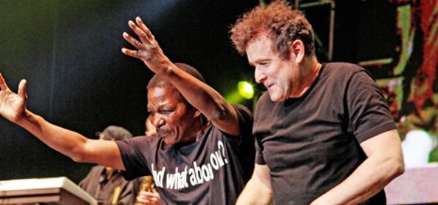 Sipho Mchunu Johnny Clegg at Grand Arena CT Channel24
