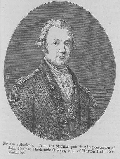 Sir Allan Maclean, 6th Baronet