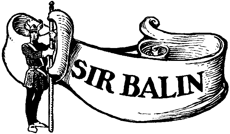 Sir Balin The Baldwin Project King Arthur and His Knights by Maude Radford Warren