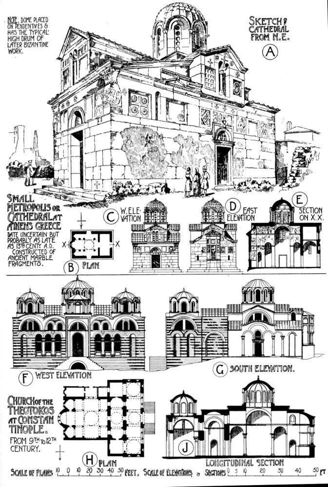 Sir Banister Fletcher Byzantine Architecture by Banister Fletcher