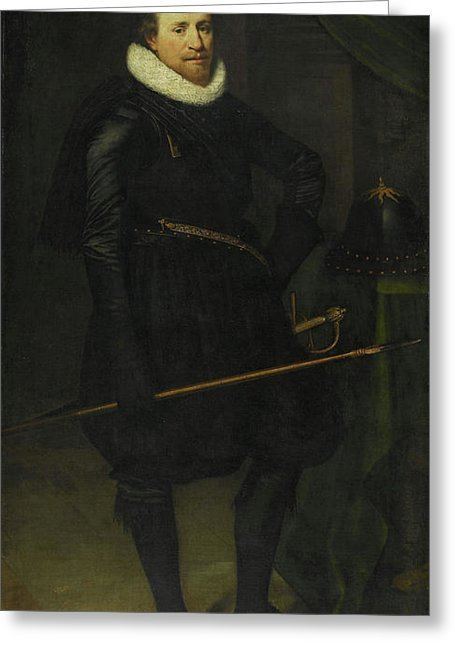 Sir John Burroughs Portrait Of Sir John Burroughs 15871627 Drawing by Litz Collection