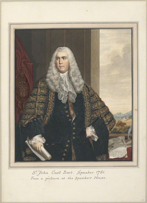 Sir John Cust, 3rd Baronet