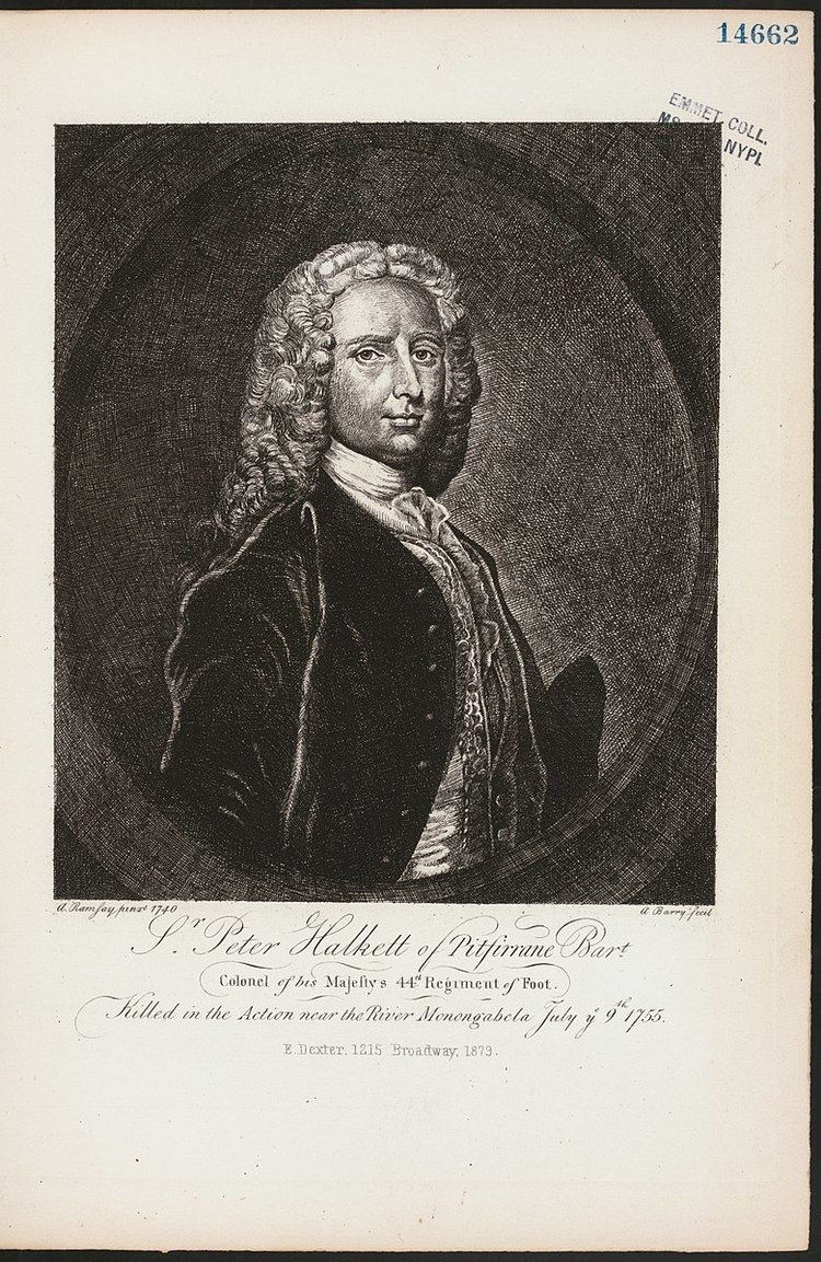 Sir Peter Halkett, 2nd Baronet