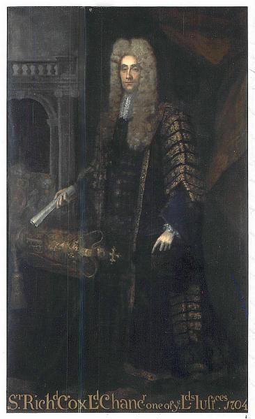 Sir Richard Cox, 1st Baronet Sir Richard Cox 1st Baronet