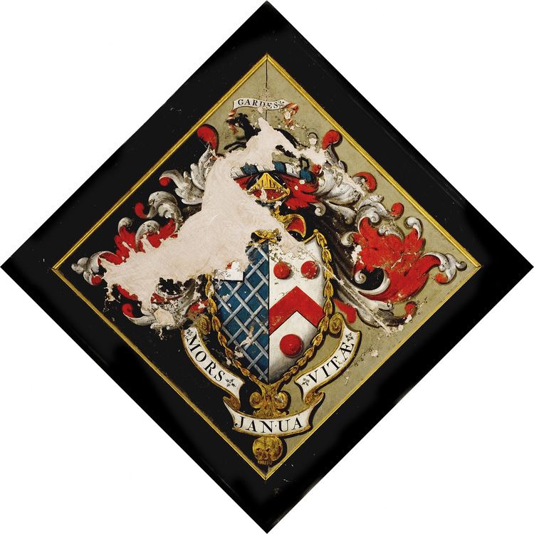 Sir Thomas Cave, 7th Baronet Hatchment of Sir Thomas Cave 7th Baronet Cave of Stanford Hall