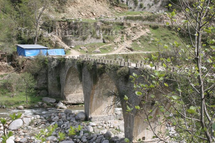 Siran Valley near Sachan Kalan Siran Valley NWFP Pakistan bridge built by the