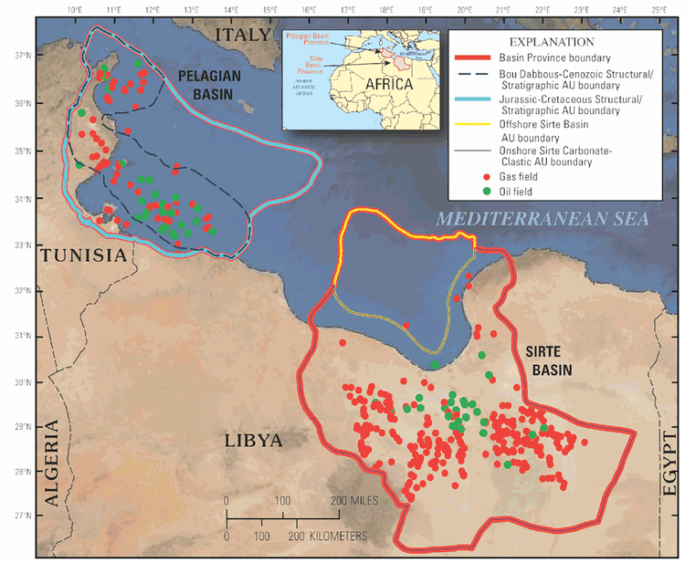 Sirte Basin ivg Usgs Assessment Undiscovered Oil and Gas Resources of Libya