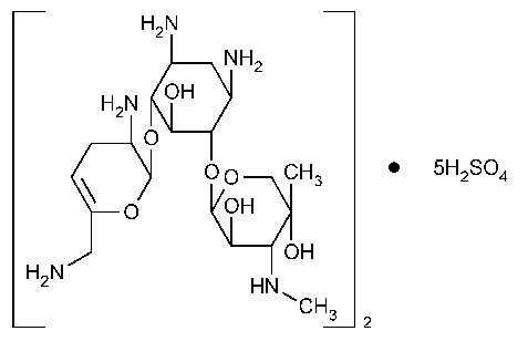 Sisomicin Sisomicin Sulfate chemical structure molecular formula Reference