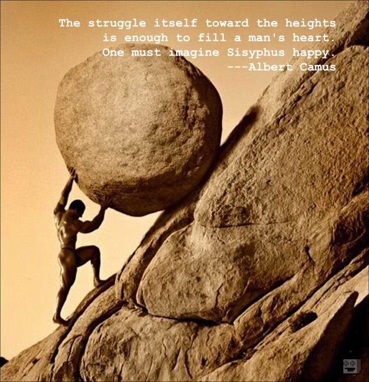 Sisyphus Repetition and Sisyphus Thoughts Thinking Thoughts