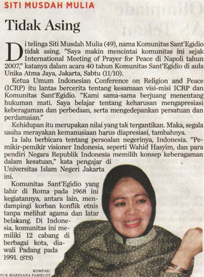Siti Musdah Mulia Siti Musdah Mulia Tidak Asing PRESS REVIEW Community