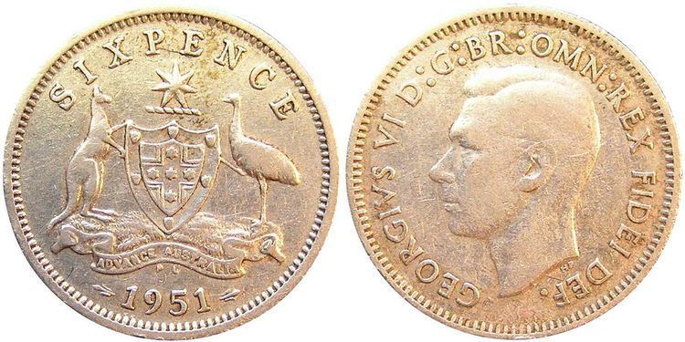 Sixpence (British coin) Sixpence Australian Wikipedia