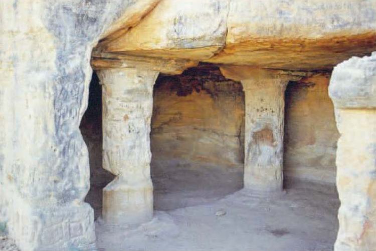 Siyot caves Siyot Caves Buddhism Lakhpat Kutch Tourism Hub Gujarat India