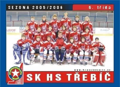 SK Horácká Slavia Třebíč karty hr SK Horck Slavia Teb 6 tda 20052006