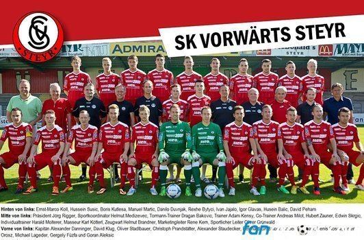 SK Vorwärts Steyr Bilder SK Vorwrts Steyr fanreportcom Amateurfuball in