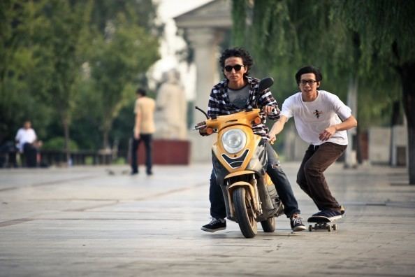 Skateboarding in China