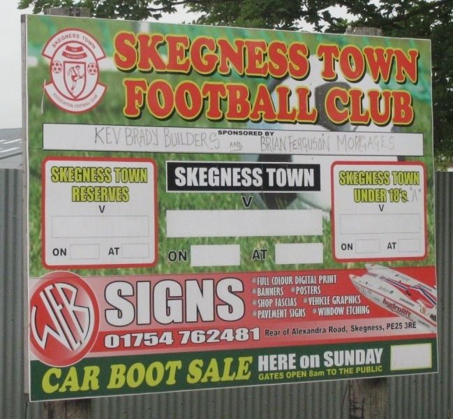 Skegness Town A.F.C. Skegness Town AFC Skegness Lincolnshire