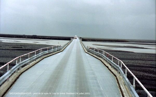 Skeiðará Skeiar Bridge Eastern Region 1974 Structurae