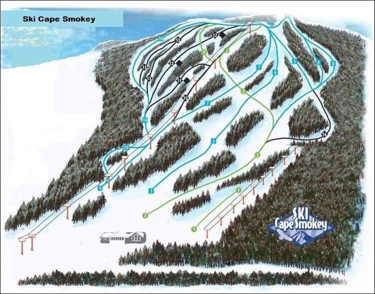 Ski Cape Smokey Ski Cape Smokey Trail Map SkiSnowboardingEscape2ski