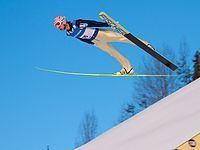 Ski flying httpsuploadwikimediaorgwikipediacommonsthu