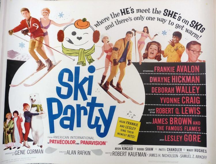 Ski Party Ski Party 1965 poster Beach Party Movies