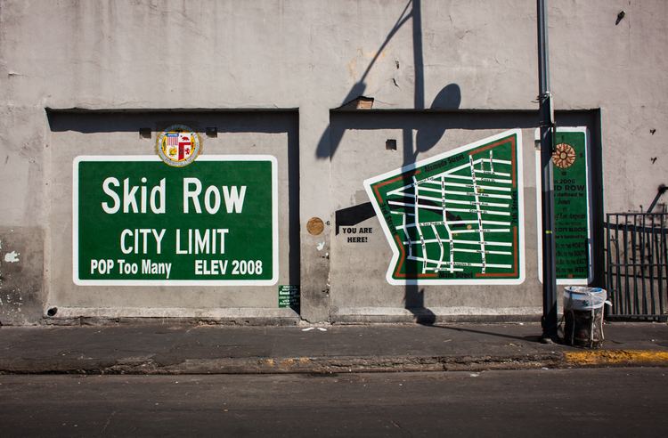 Skid Row City Limits Mural