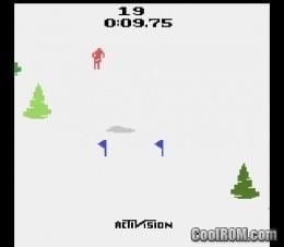 Skiing (Atari 2600) Skiing ROM Download for Atari 2600 CoolROMcom