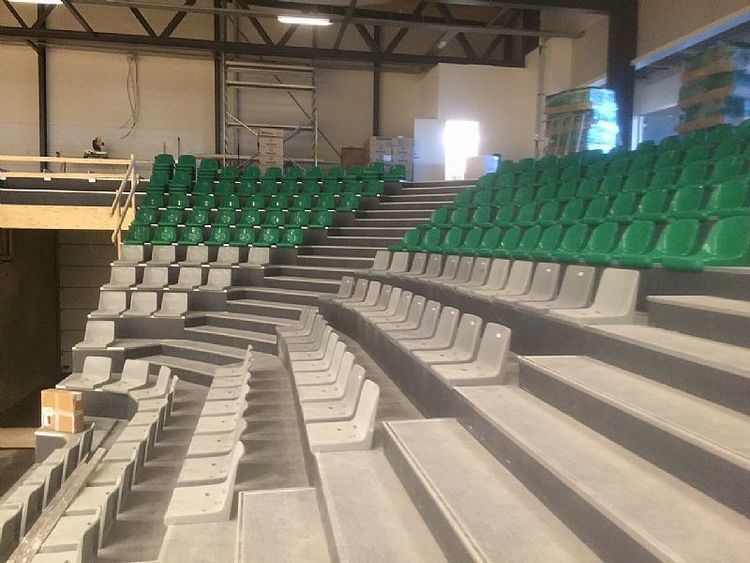 Skjern Bank Arena Skjern Hndbold Godt 800 nye tilskuerpladser i Skjern Bank Arena