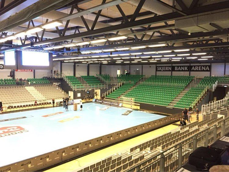 Skjern Bank Arena Skjern Hndbold on Twitter quotSkjern Bank Arena str klar til Super