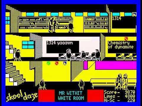 Skool Daze Skool Daze Walkthrough ZX Spectrum YouTube