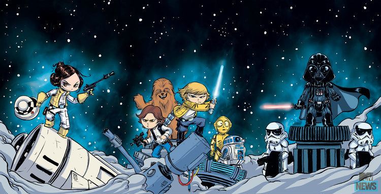 Skottie Young The Cute Is Strong In These Exclusive Marvel 39Star Wars