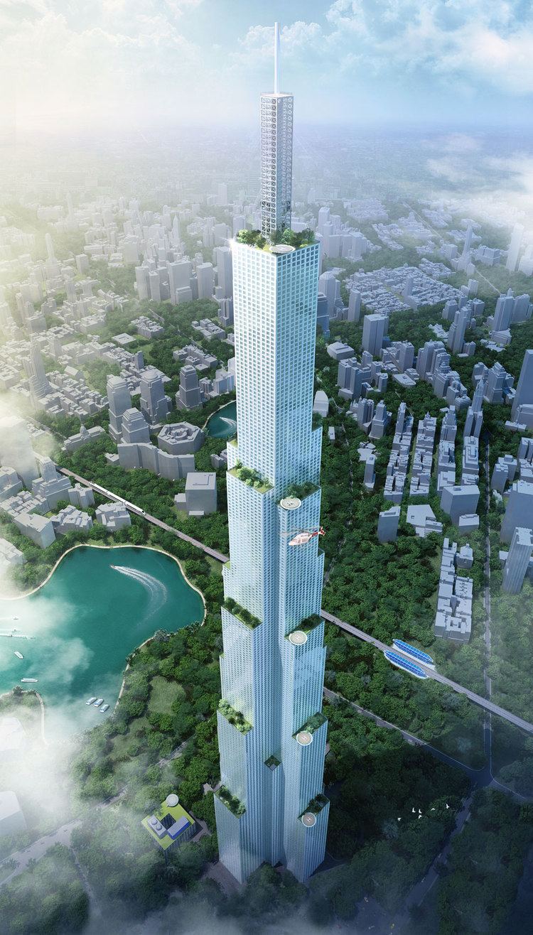 Sky City (Changsha) Environmental Concerns Halt Plans for World39s Tallest Building