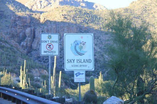 Sky island Sky Island Highway Picture of Mt Lemmon Scenic Byway Tucson