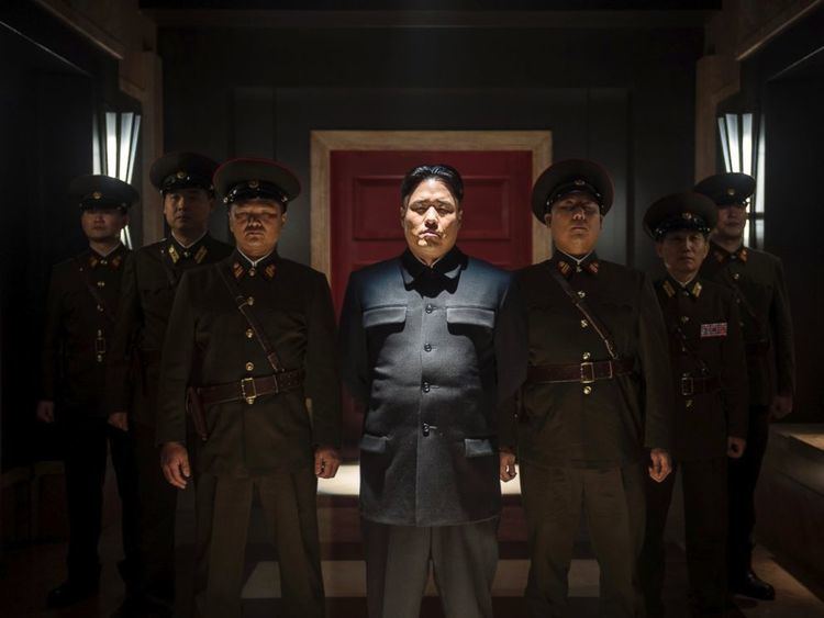 Sky Larks movie scenes PHOTO Randall Park portrays North Korean leader Kim Jong Un in Columbia Pictures The Interview