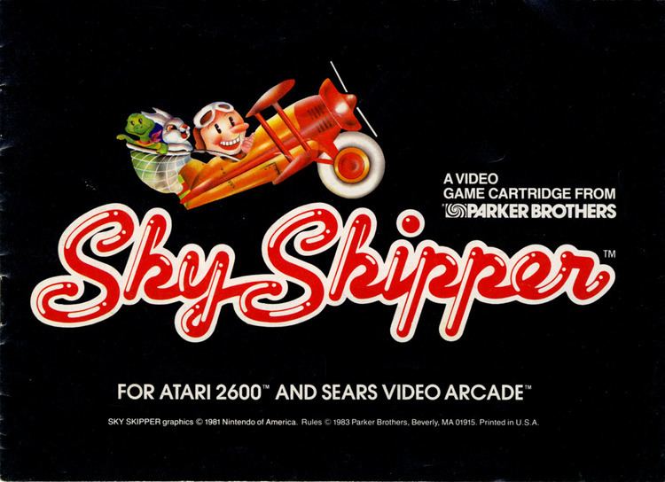 Sky Skipper Atari 2600 VCS Sky Skipper scans dump download screenshots ads