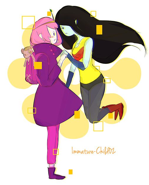 Sky Witch Sky Witch Marcy and PB by ImmatureChild02 on DeviantArt