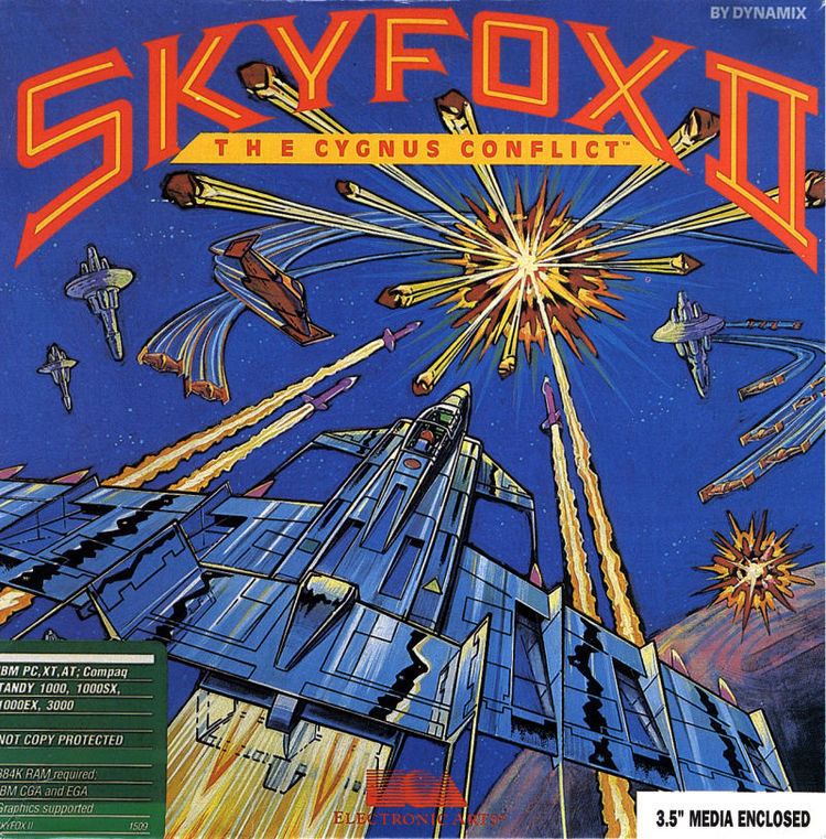 Skyfox II: The Cygnus Conflict Skyfox II The Cygnus Conflict for Amiga 1988 MobyGames