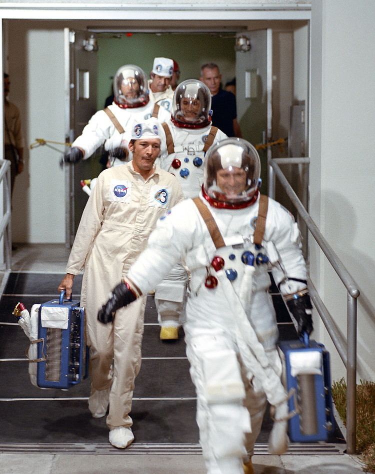Skylab 4 Crew Skylab 4 walkout