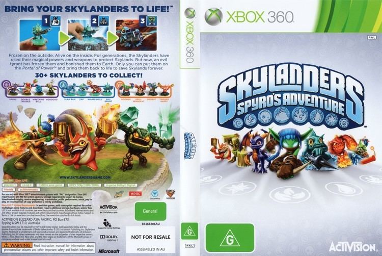Skylanders: Spyro's Adventure httpswwwfreedvdcovercomwpcontentuploadssk