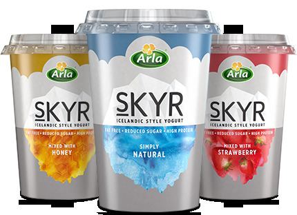 Skyr Arla Skyr Arla Foods dairy products provide you with natural