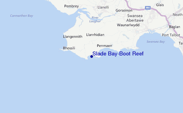 Slade Bay Slade BayBoot Reef Surf Forecast and Surf Reports Wales Gower UK