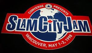 Slam City Jam Vintage retro 90amp039s Converse Slam City Jam Vancouver skateboard