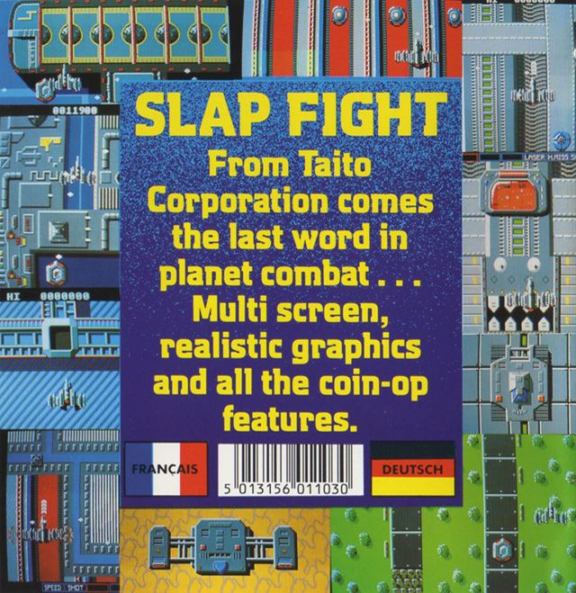 Slap Fight Atari ST Slap Fight scans dump download screenshots ads