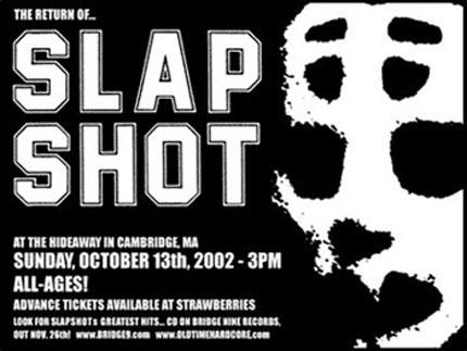 Slapshot (band) SLAPSHOT BIOGRAPHY