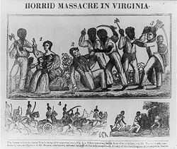 Slave rebellion Nat Turner39s slave rebellion Wikipedia